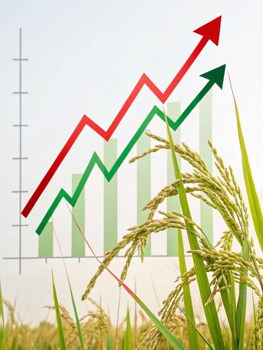 A graph showing the growth of investments over time, symbolizing the power of strategic savings.